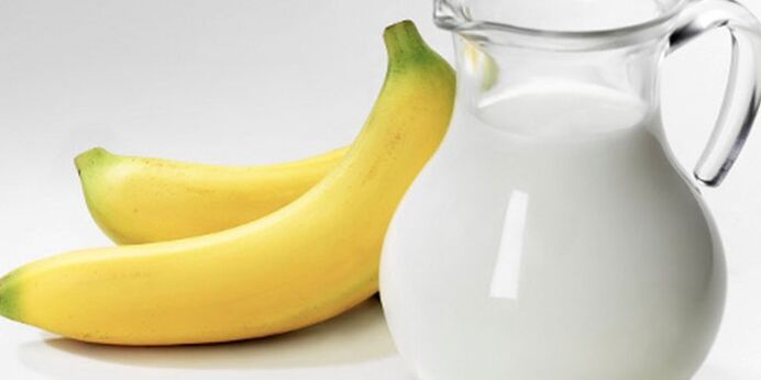 banane e latte per dimagrire