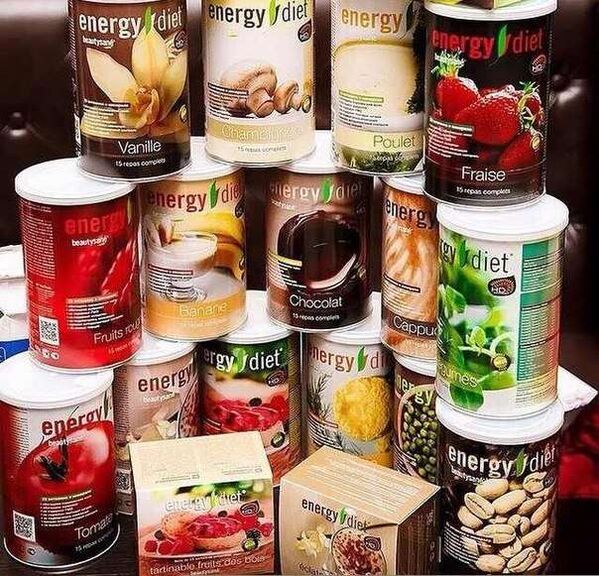 Prodotti di dieta energetica
