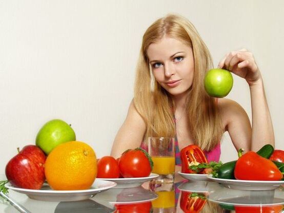 Per perdita di peso, appoggiarsi alle verdure