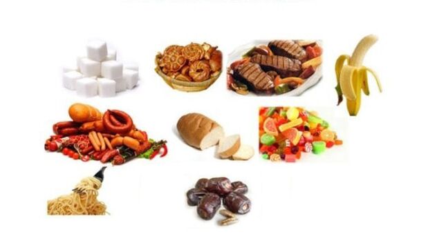 alimenti vietati nella dieta