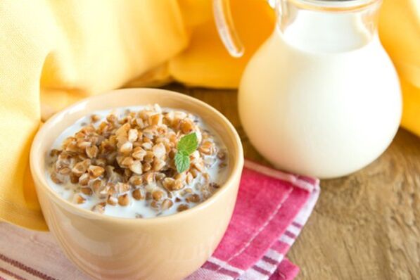 grano saraceno con kefir
